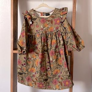 100% Cotton Floral Print Dress